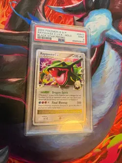 Pokemon Rayquaza C LV. X #DP47 Holo PSA 9 Mint - Image 2