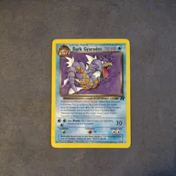 2000 Pokemon Dark Gyrados Regular 25/82 Team Rocket - Image 1