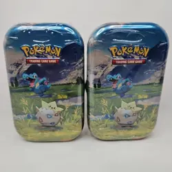 Pokemon TCG: Mega Evolution: Ascended Heroes Mini Tin x2 Factory Sealed - Image 1