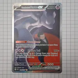 Pokemon Team Rocket's Mewtwo EX Holo 281/217 Ascended Heroes 280 HP 160+ - Image 1