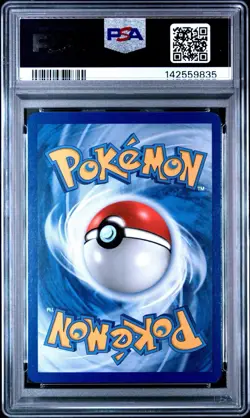 2007 POKEMON DIAMOND & PEARL MYSTERIOUS TREASURES 29 MANTINE-REVERSE FOIL PSA 8 - Image 2