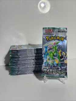 X 41 Pokemon TCG Cyber Judge Booster Pack Scarlet Violet SV5M Japanese SEALED - Image 1