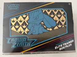 Crown Zenith Pokemon Center Elite Trainer Box Plus ETB - New Factory Sealed - Image 1
