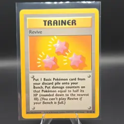 Pokemon TCG Revive 89/102 Base Set Trainer Uncommon Regular English - Image 1
