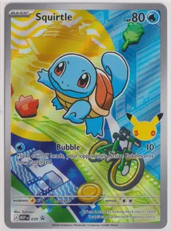 Pokemon - Squirtle 039 Me: Mega Evolution Promo Holo First Partner - Image 1