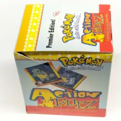 POKEMON Action Flipz Premier Edition! Unopened Box 24 Packs Artbox Nintendo 1999 - Image 2