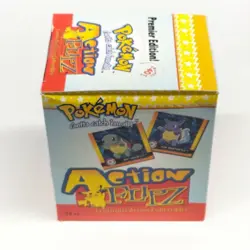 POKEMON Action Flipz Premier Edition! Unopened Box 24 Packs Artbox Nintendo 1999 - Image 4