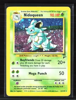 Pokemon 2000 Base Set 2 Nidoqueen #12/130 - Image 1