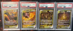 Pokemon Crown Zenith GG: Gold Full Set Palkia, Dialga, Giratina, Arceus PSA 10 - Image 1