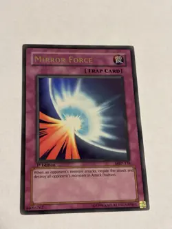 2002 Yu-Gi-Oh! MRD-138 1st Edition Mirror Force Ultra Rare - Image 1