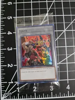 Token Axel & Volcanic Doomfire TKN5-EN033 Foil Promo Yu-Gi-Oh NM/M - Image 1