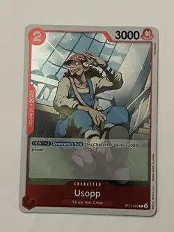 Usopp ST21-002 One Piece TCG Gear 5 EX Deck Foil - Image 1