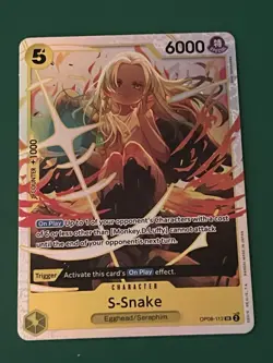 One Piece S-Snake OP08-112 SR Two Legends - Image 1