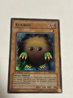🔥 ENGLISH Yugioh Kuriboh MRD-071 Super Rare 1ST ED NM METAL RAIDERS ORIGINAL - Image 1