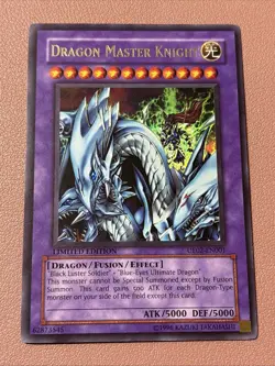 Yugioh! Dragon Master Knight - UE02-EN001 - Ultra Rare - Limited Edition NM - Image 1