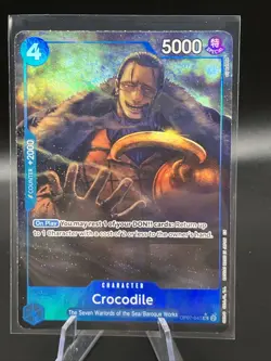 ONE PIECE - CROCODILE OP07-040 ALT ART UNCOMMON ENG PREMIUM BOOSTER 2 PRB02 - Image 1