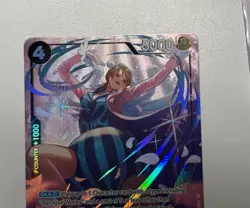 One Piece TCG Mr.2.Bon.Kurei (Bentham) Op14-091 SR Alt Art - Image 2