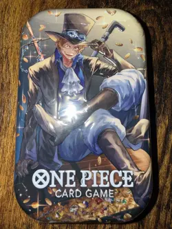 One Piece TCG Tin Set Volume 2 (TS-02/OP-13) New/Factory Sealed - Sabo Promo x1 - Image 1
