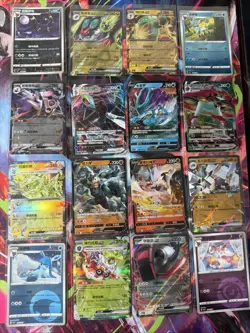 Pokemon 16 Card Lot nm V Max Mega Amazing Ex HOLO Rare Hits Only B96 - Image 1