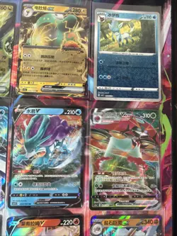 Pokemon 16 Card Lot nm V Max Mega Amazing Ex HOLO Rare Hits Only B96 - Image 5