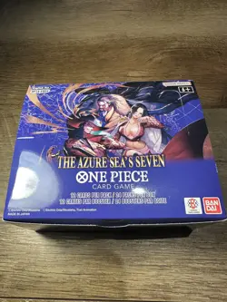 OP14 The Azure Sea’s Seven Open Booster Box Bulk One Piece Card Game English - Image 2