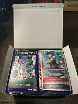 OP14 The Azure Sea’s Seven Open Booster Box Bulk One Piece Card Game English - Image 1