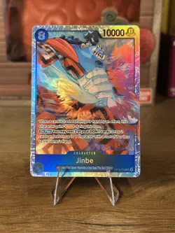 Jinbe OP14-049 SR The Azure Sea’s Seven One Piece Card Game English - Image 1