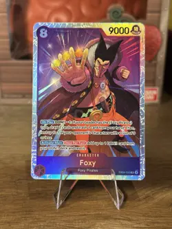 Foxy EB04-036 SR The Azure Sea’s Seven One Piece Card Game English - Image 1