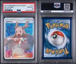 Jasmine Full Art 177/181 Sun & Moon Team Up Holo Card PSA 10 GEM MT - Image 3