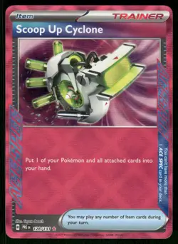 Pokemon Cards Scoop Up Cyclone 128/131 Prismatic Evolutions ACE SPEC Rare NM *2 - Image 1