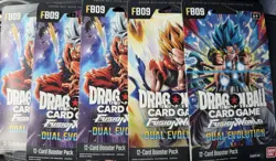 Dragon Ball Super Card Game Fusion World FB09 Dual Evolution Booster Packs x5 - Image 1