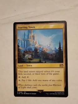 Starting Town Magic the Gathering Card Final Fantasy Series 289 - Image 1