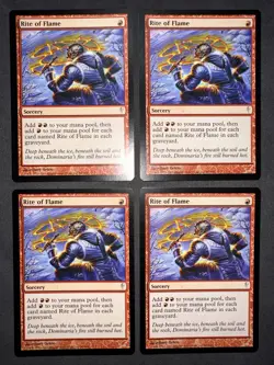 Rite of Flame x4 (Playset) Coldsnap (CSP) MINT MTG Magic - Image 1