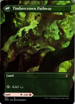 Cragcrown Pathway (Borderless) R Zendikar Rising 287 NM - Image 2