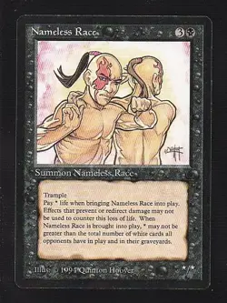 MTG The Dark Nameless Race - Image 1