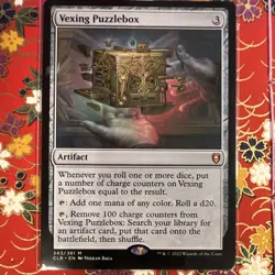 Vexing Puzzlebox Commander Legends Baldur's Gate Artifact Mythic 2022 343/361 - Image 1