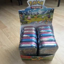 Pokemon TCG Mega Evolution Ascended Heroes Mini Tins Box (10) - Image 1