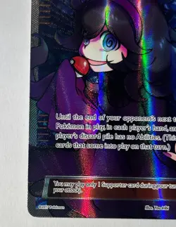 Pokemon TCG XY Hex Maniac Full Art 075a/098 Alternate Art Promo Holo NM - Image 4