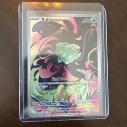 Pokemon TCG Bulbasaur Full Art 133/132 Mega Evolutions - Image 1