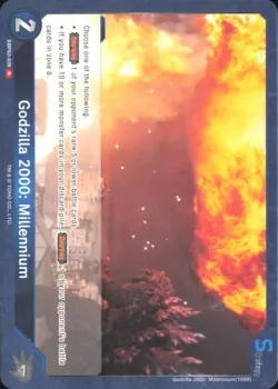 Pokemon TCG - Godzilla 2000: Millennium () Booster Set 2: G: Monsters Raid Again - Image 1