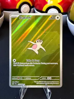 Slakoth 212/191 Pokemon TCG Surging Sparks Illustration Rare Full Art Near Mint - Image 1