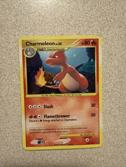 Charmeleon 102/100 Stormfront Holo Swirl LP/NM Secret Rare Pokemon 2008 - Image 1