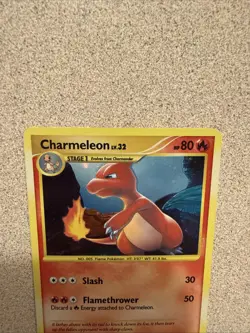 Charmeleon 102/100 Stormfront Holo Swirl LP/NM Secret Rare Pokemon 2008 - Image 3
