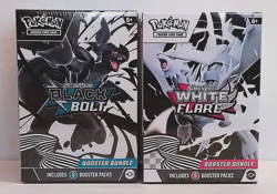 Pokemon TCG Scarlet And Violet Black Bolt & White Flare Booster Box - 6 Pks NEW! - Image 1