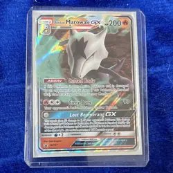 Pokemon GX EX Holo Card Lot - Marowak, Mewtwo, Blastoise, Dialga - 5 Cards - Image 1