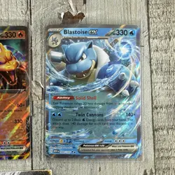 Charizard EX 6/165 & Venusaur EX 3/165 & Blastoise EX 9/165 151 Pokemon TCG NM - Image 4