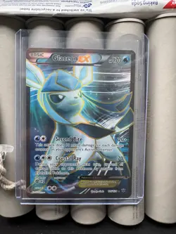 Pokemon TCG Glaceon EX 116/124 XY Fates Collide Holo Full Art - Image 1