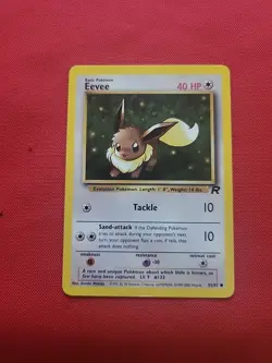 Pokemon: Eevee #55/82 Team Rocket 2000 WOTC Vintage Non-holo - NM / LP - L16 - Image 3