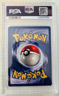 1999 Pokemon: The First Movie Black Star Promo Dragonite PSA 9 Mint #5 - Image 2