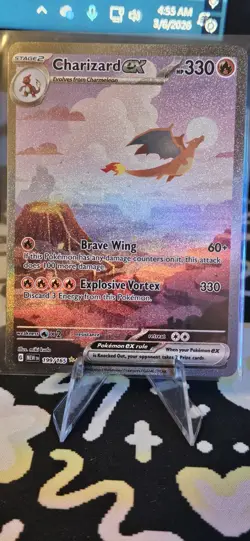 Charizard ex 199/165 Pokemon Scarlet & Violet 151 SIR - Image 1
